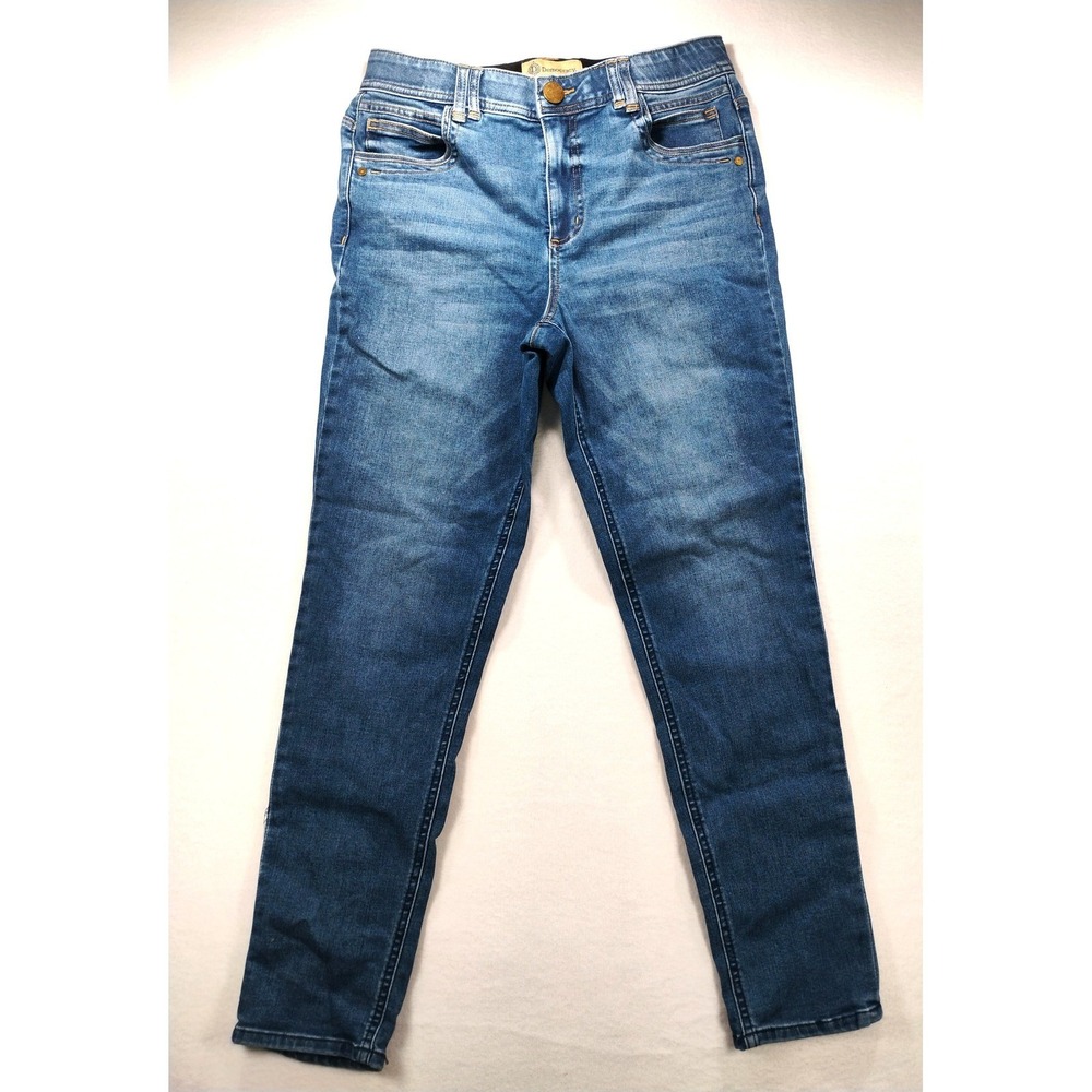 Democracy Ab Technology Skinny Jeans Womens 10 Blue Medium Wash Denim Pants